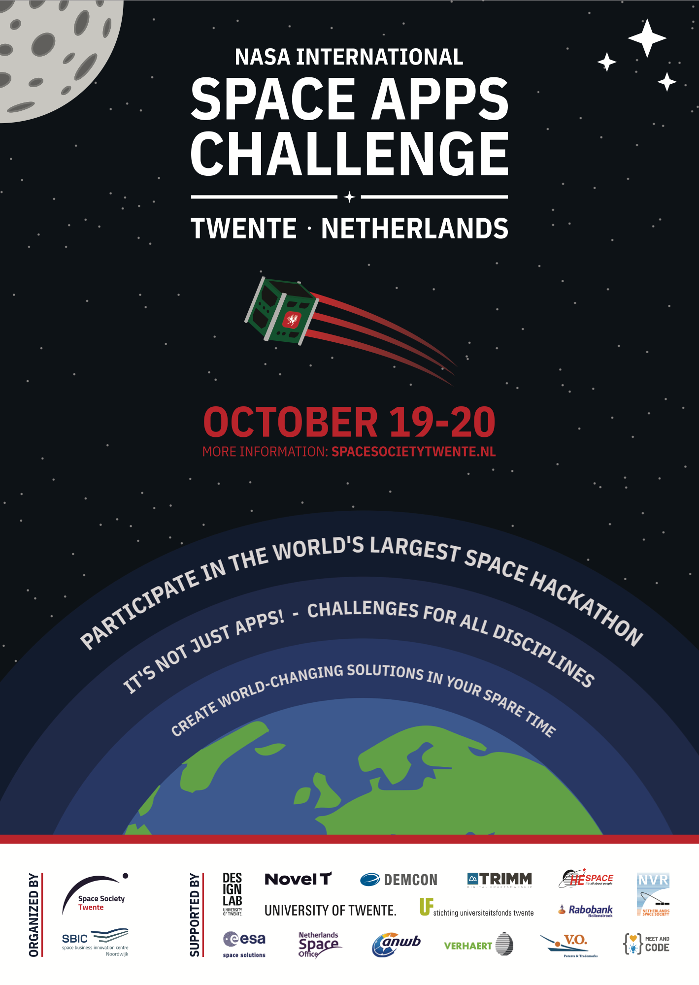 Poster for NASA Space Apps Challenge 2019