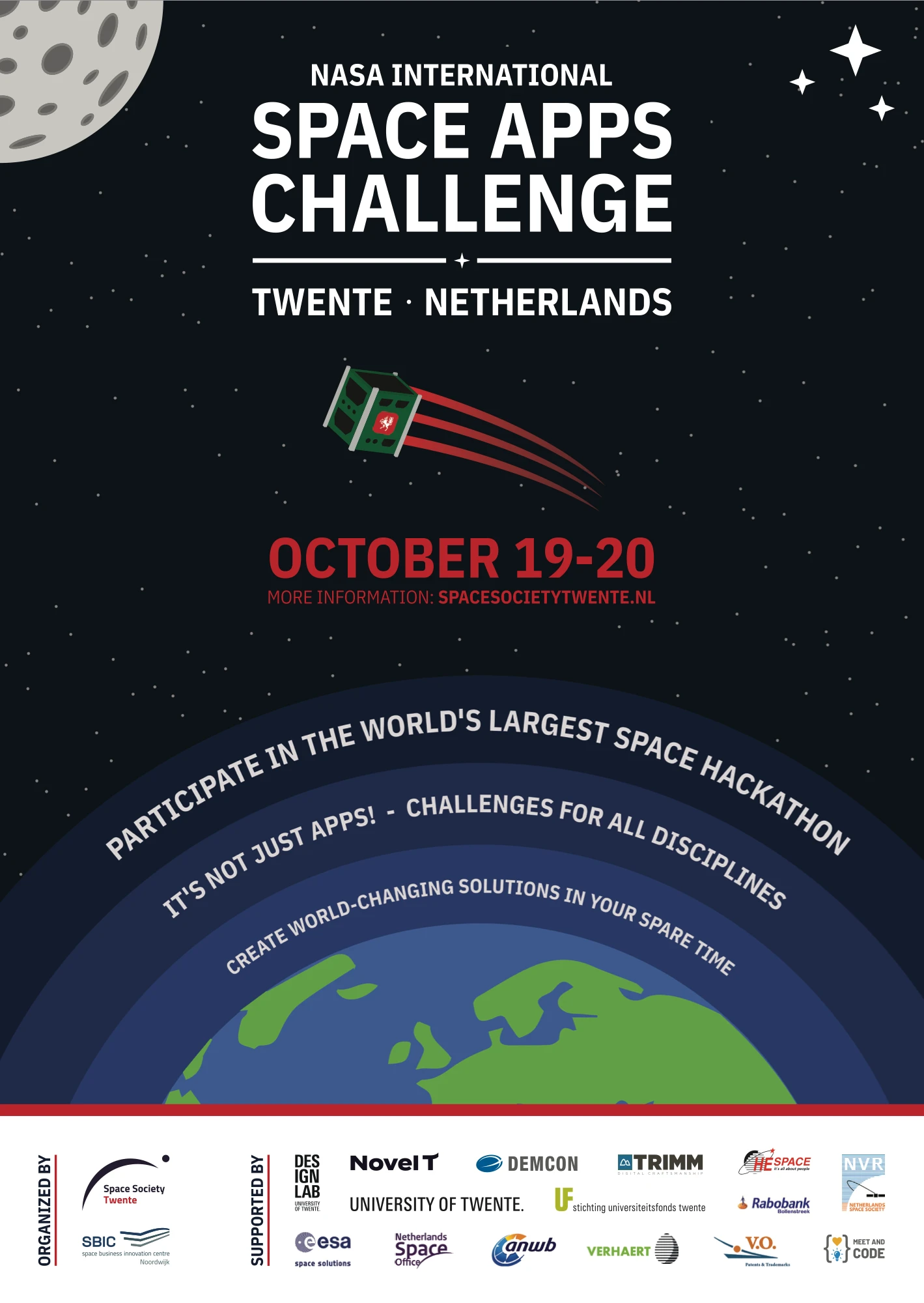 Poster for NASA Space Apps Challenge 2019